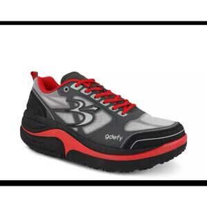 GDefy Gravity Defyer Athletic Sneakers Men's Size 11 Red Grey